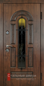 Входные двери МДФ в Яхроме «Двери МДФ со стеклом»